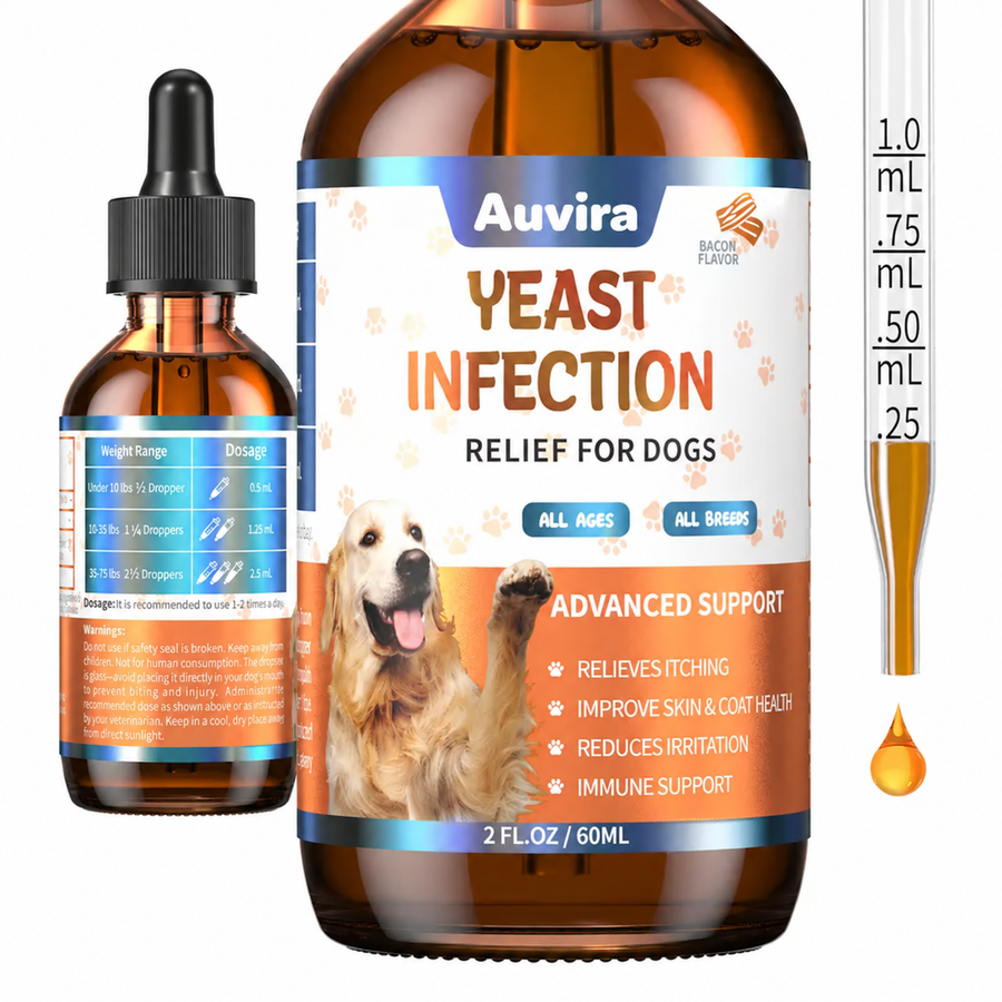 Auvira Gentle Dog Ear & Skin Relief Liquid Drops