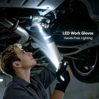 LED finger flashlight gloves — product image 7